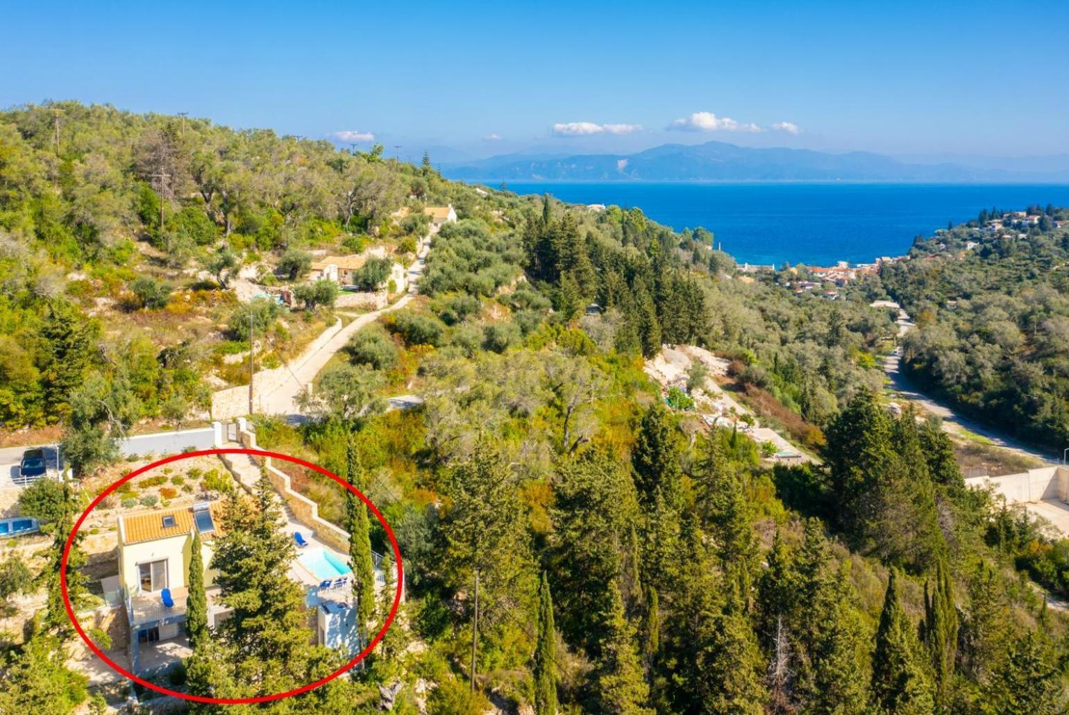 Villa Ifigeneia Gaios Ngoại thất bức ảnh
